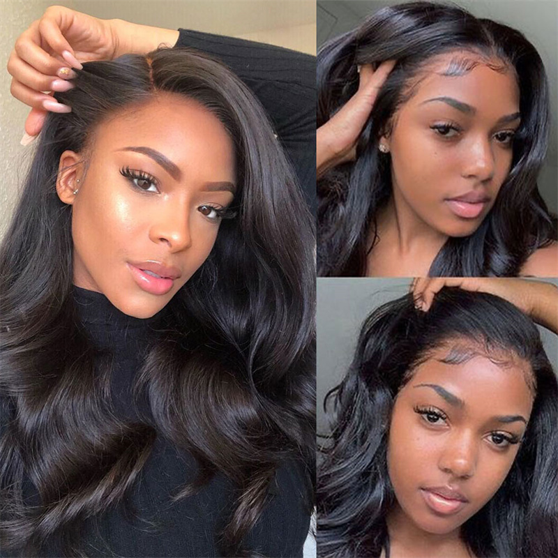 Body Wave 4x4 5x5 6x6 7x7 Transparent Closure Wig - 图片 2